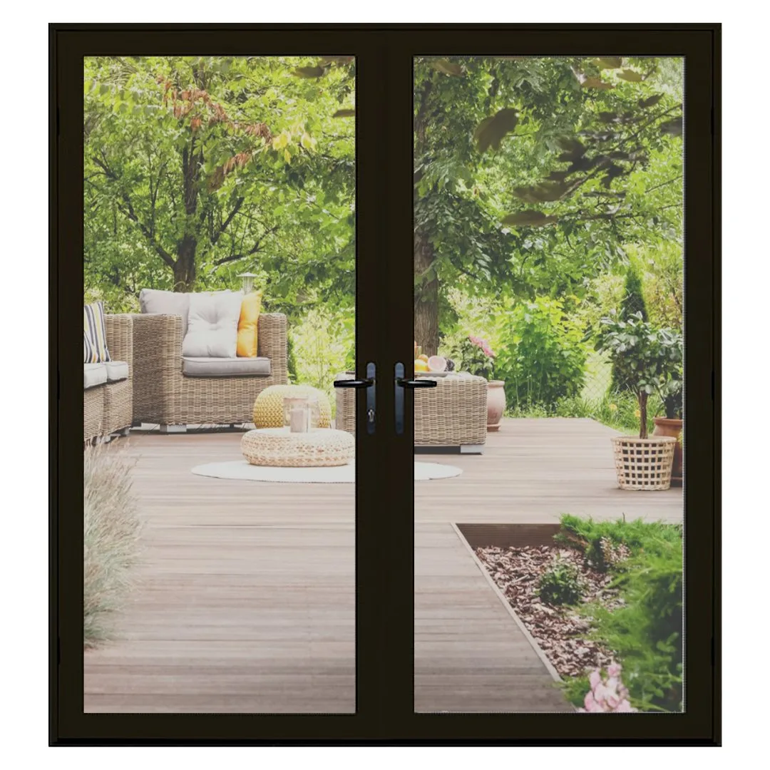 Element Aluminum Full View Double Door