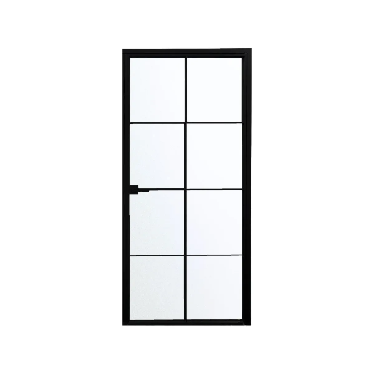 Element Interior Aluminum 8 Lite Single Door