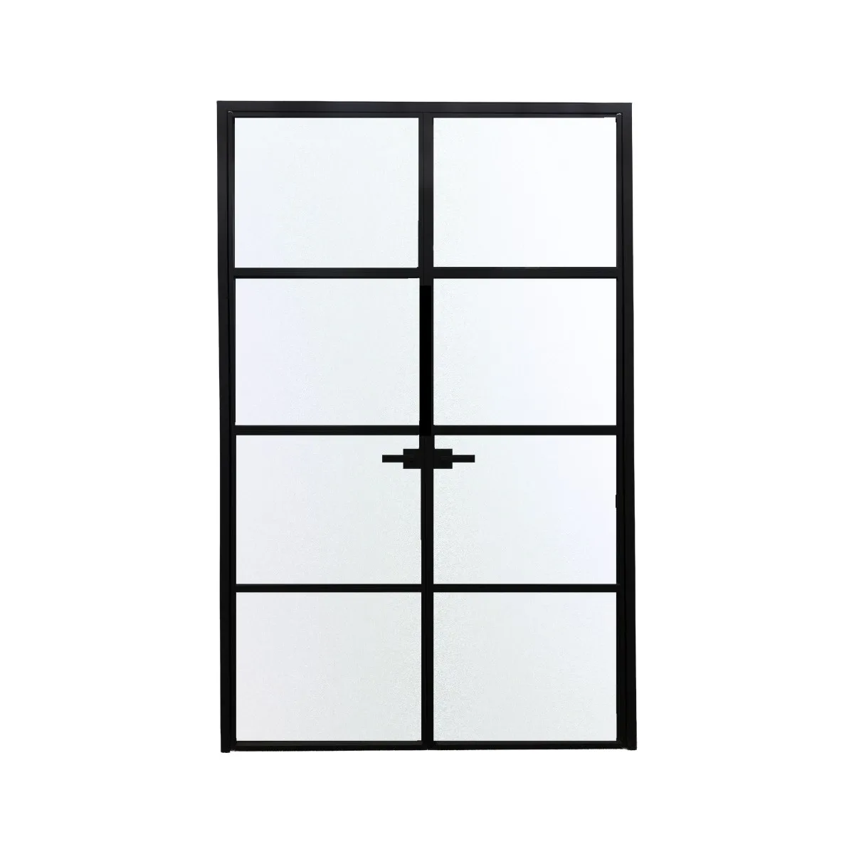 Element Interior Aluminum 4 Lite Double Door