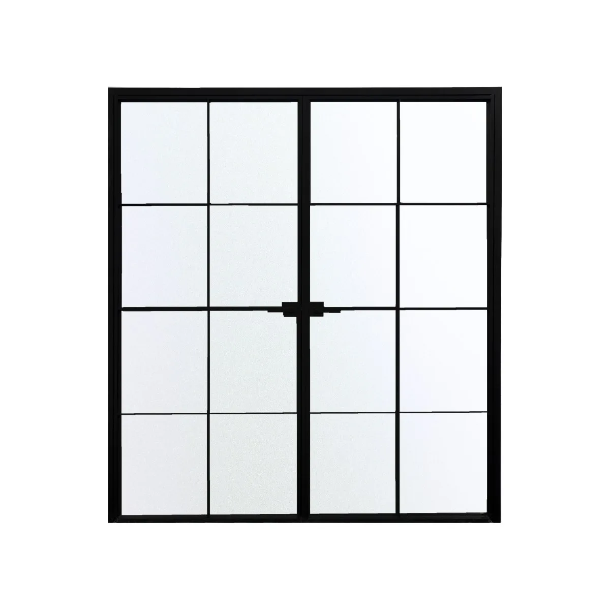 Element Interior Aluminum 8 Lite Double Door