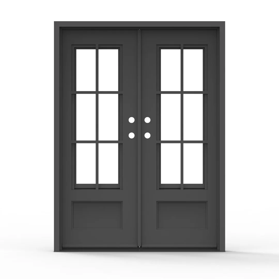 Forge Milano Wrought Iron Double Door