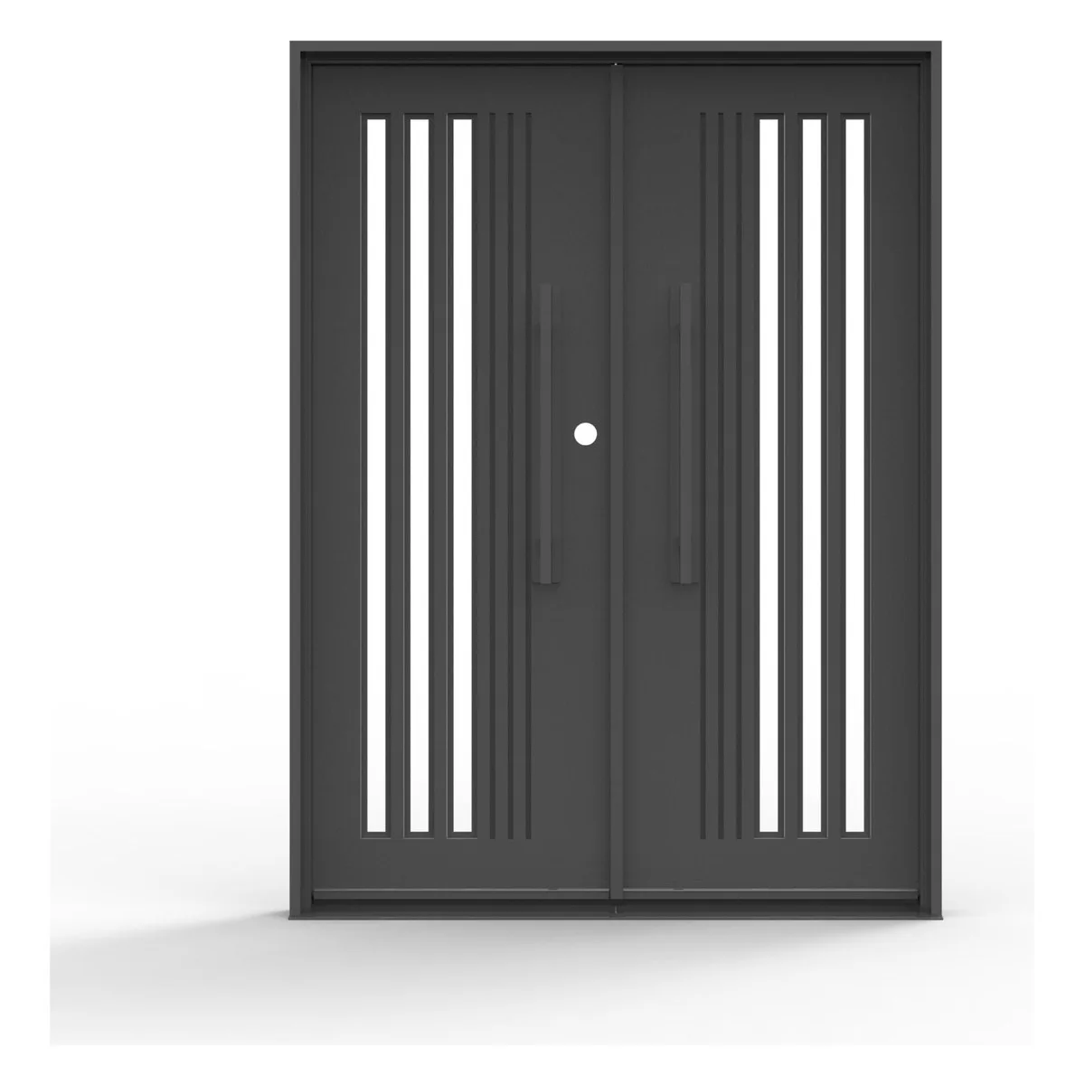 Forge Torino Wrought Iron Double Door