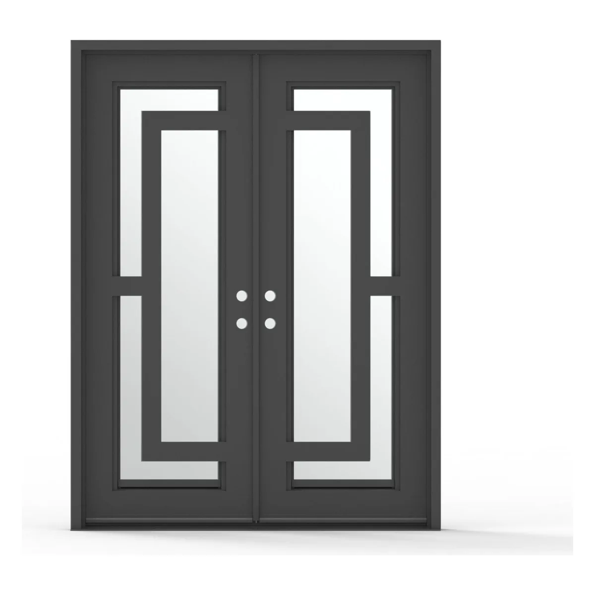Forge Trieste Wrought Iron Double Door