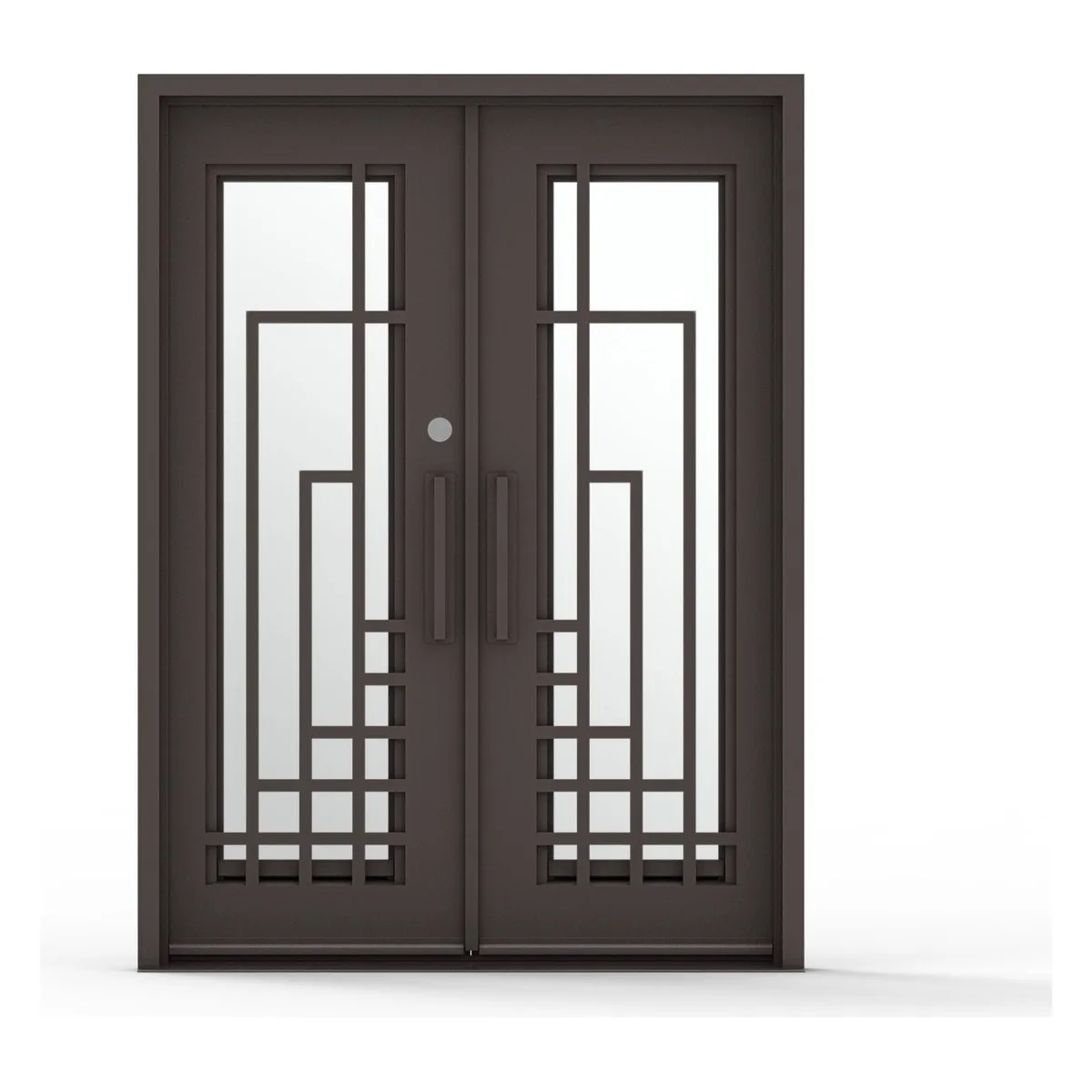 Forge Modena Wrought Iron Double Door