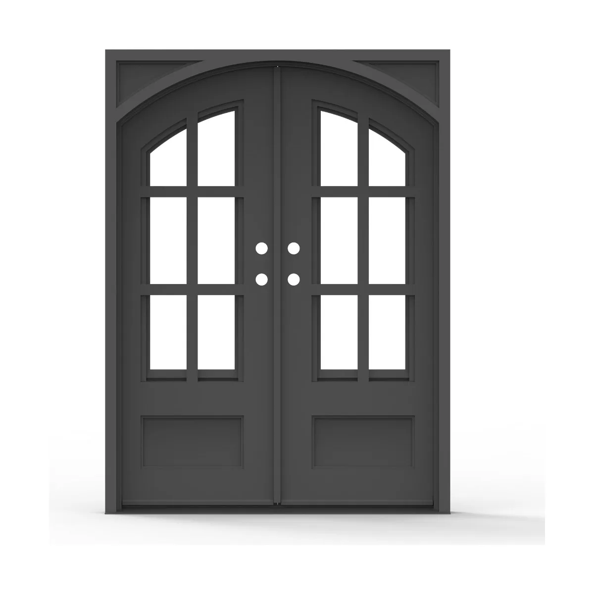 Forge Firenze Wrought Iron Double Door