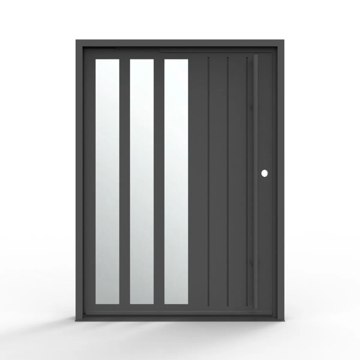 Forge Portofino Wrought Iron Pivot Door