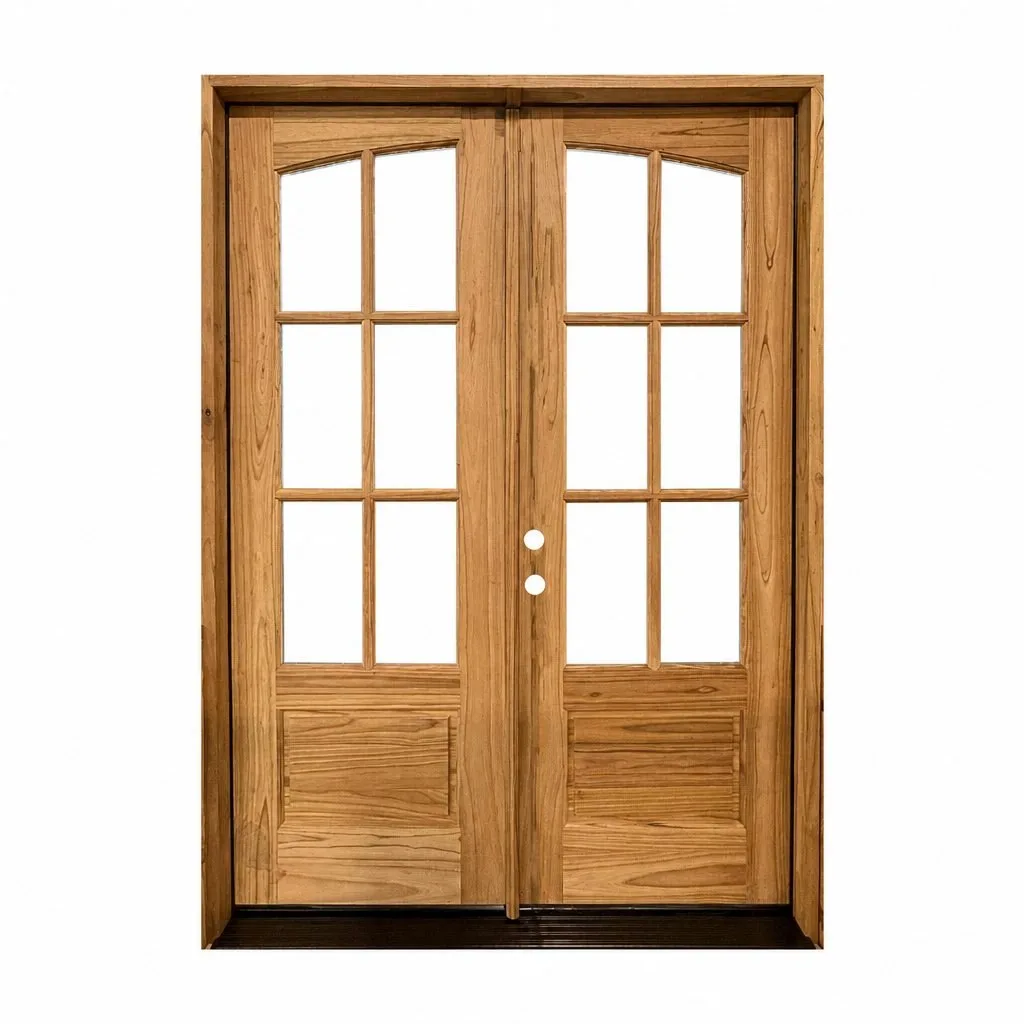 Heritage Collection 6-lite arch-top double door