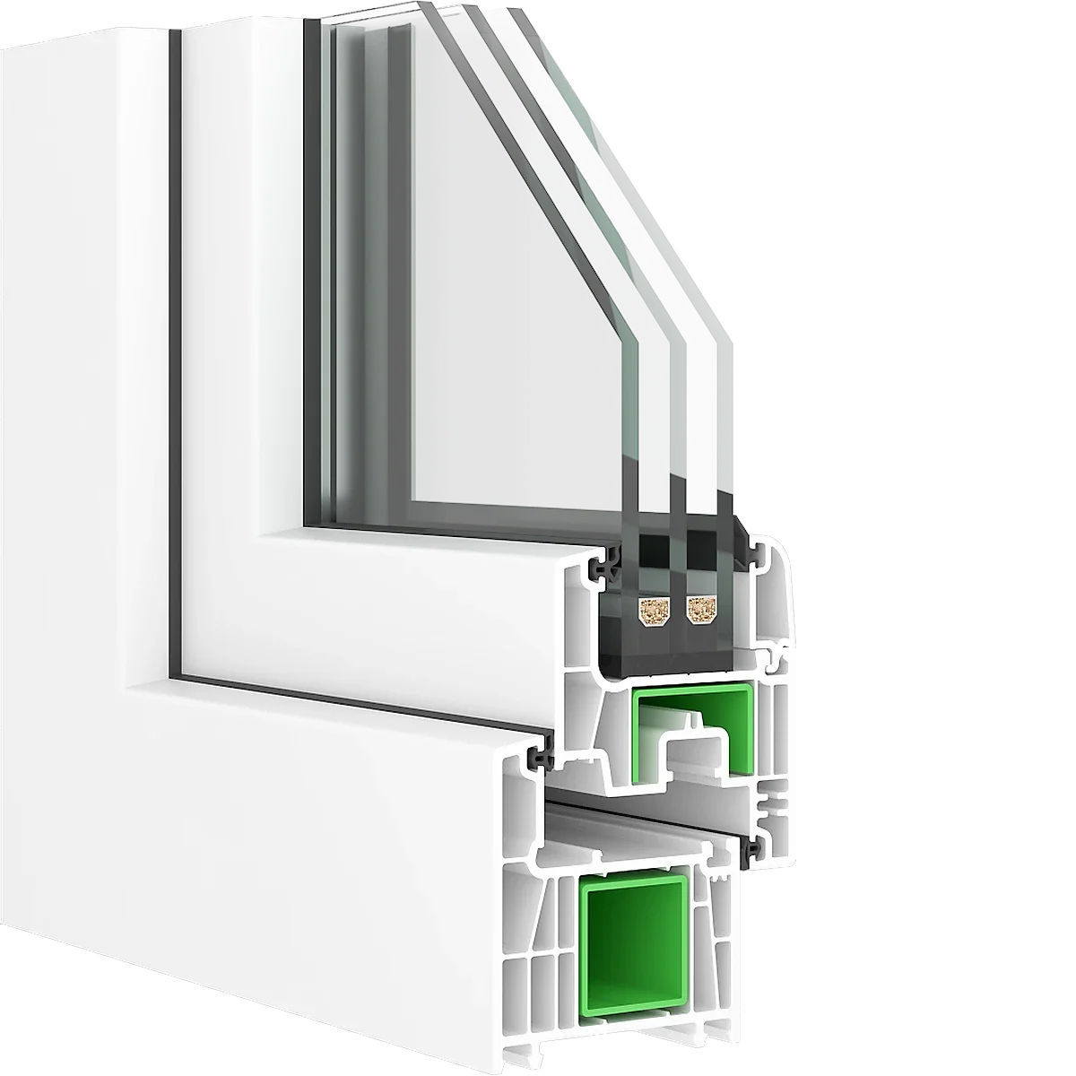 70 Series outswing casement window